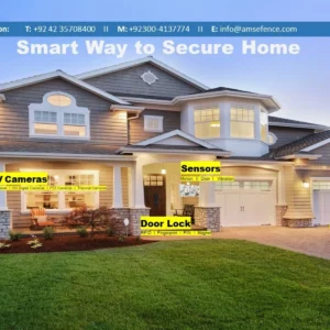 AMS Electric Fence - Smart Wall Fence & Gate Automation in Karachi