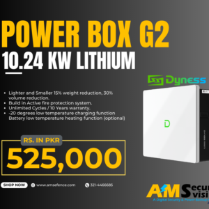 Dyness Powerbox G2 10.24kWh front view — IP65 lithium battery