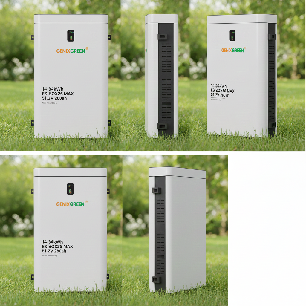 Genix Green Box 26 Max Lithium-ion Solar Battery