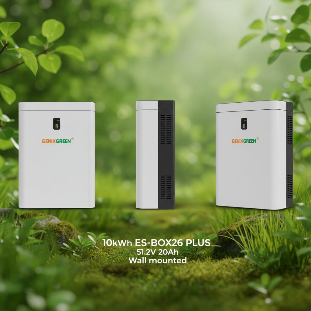 Genix Green Box 34 Plus Lithium-ion Solar Battery