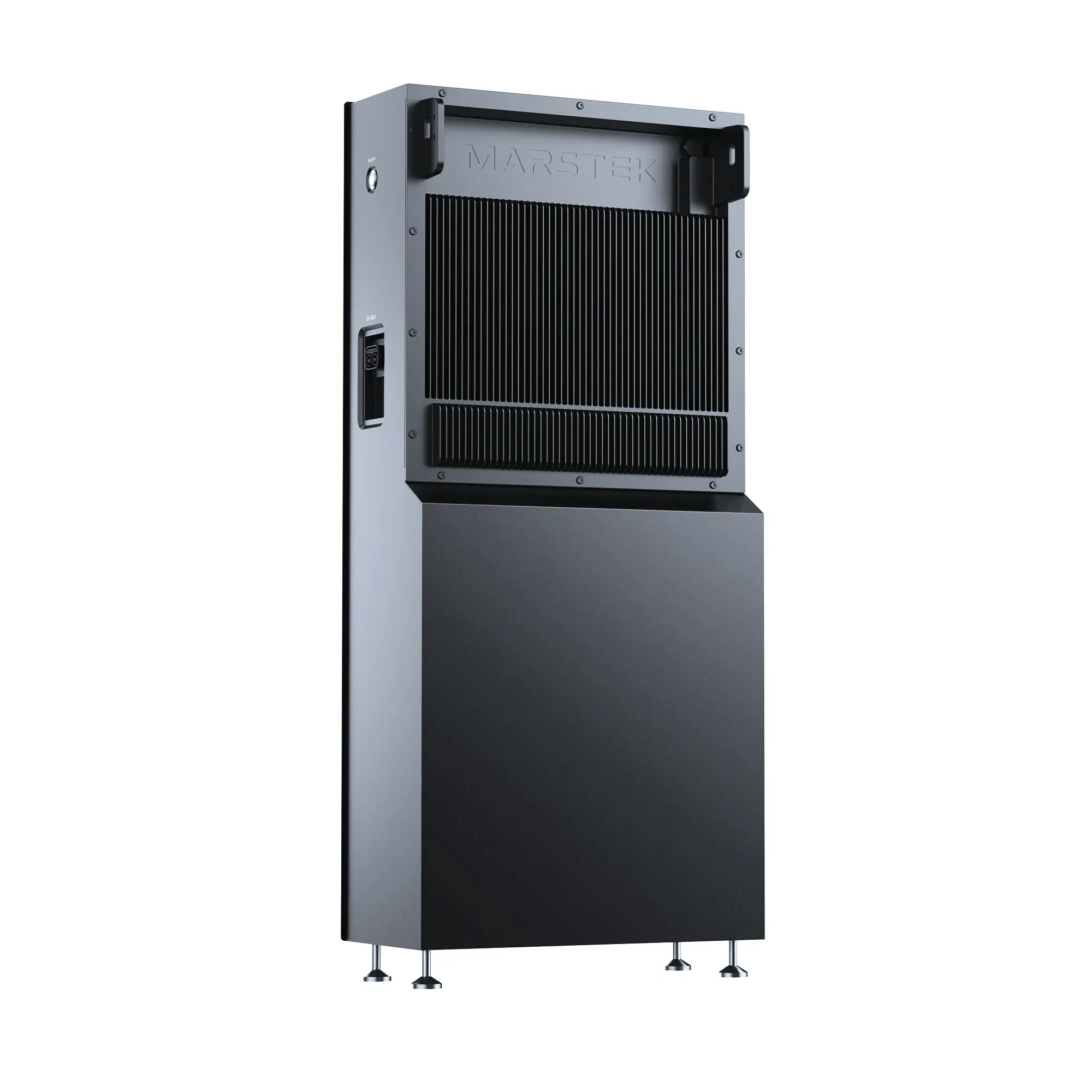 Marstek V6000 side ports and charging inputs close-up