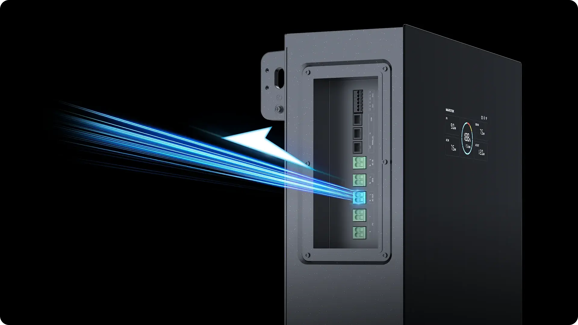 Marstek V6000 connected to WAPDA grid charging Pakistan