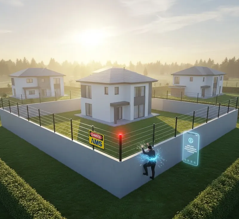 Home security electric fencing Lahore Karachi Islamabad