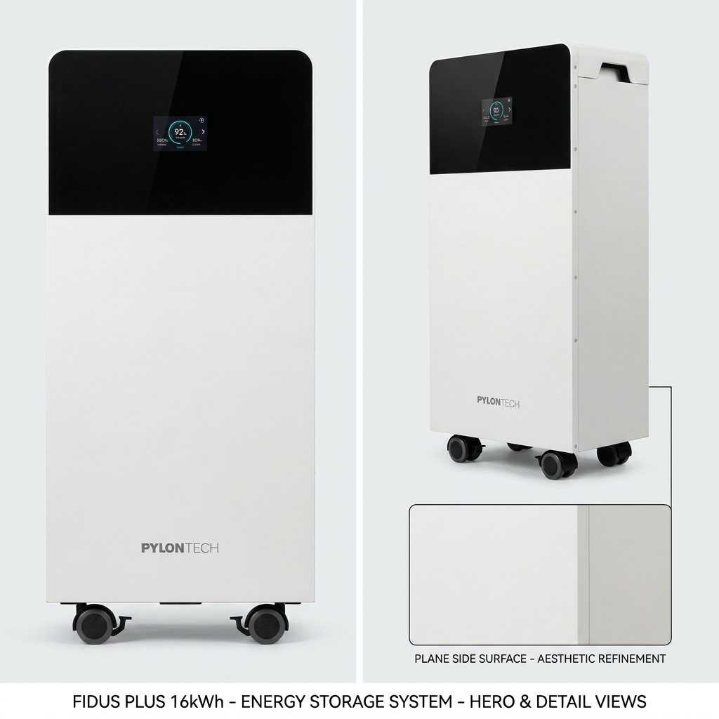 Pylontech Fidus Plus 16kW lithium battery front view